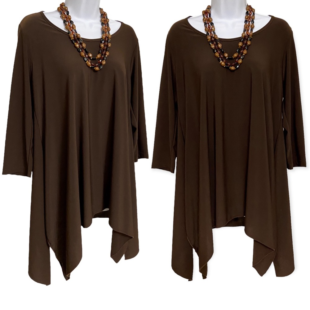 AVITAL Flowy Trapeze Top Size XL